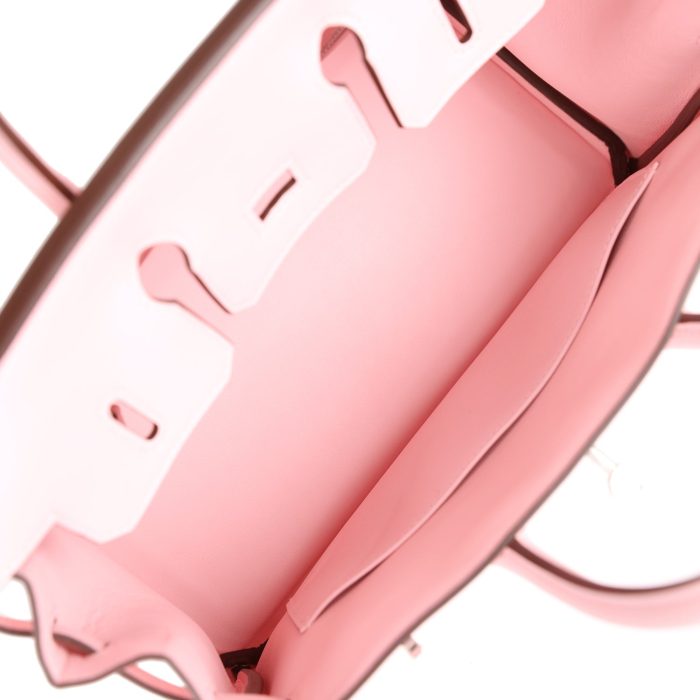 Handmade Bag HB 25 Rose Sakura Swift Palladium Hardware - 图片 7