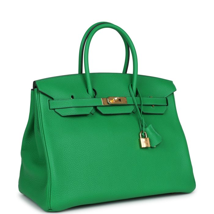 Handmade Bag HB 35 Bambou Clemence Gold Hardware - 图片 2