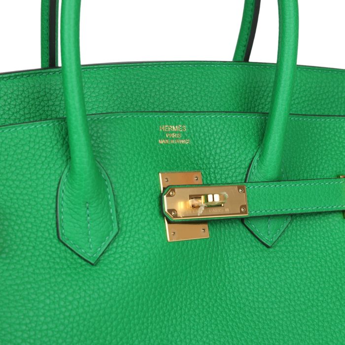 Handmade Bag HB 35 Bambou Clemence Gold Hardware - 图片 6