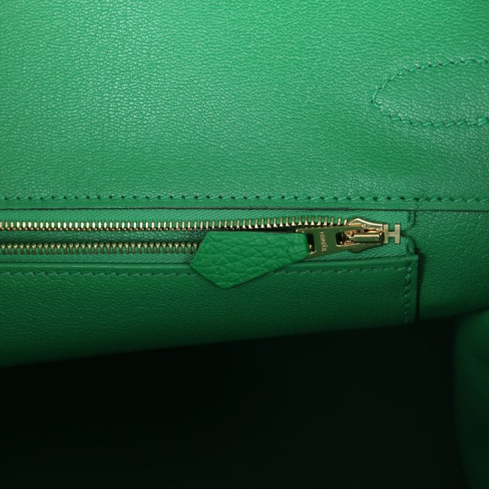 Handmade Bag HB 35 Bambou Clemence Gold Hardware - 图片 8