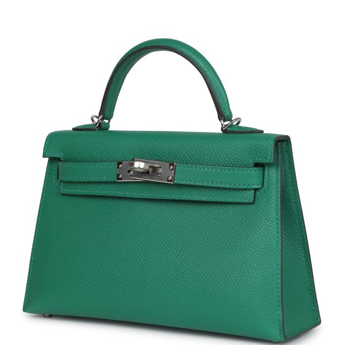 Handmade HKS 20 Vert Vertigo Epsom Palladium Hardware - 图片 3