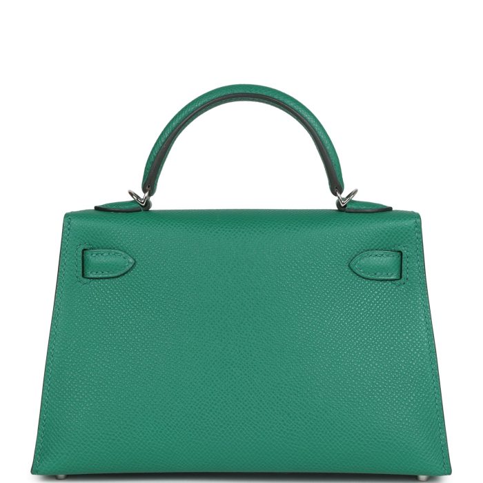 Handmade HKS 20 Vert Vertigo Epsom Palladium Hardware - 图片 5