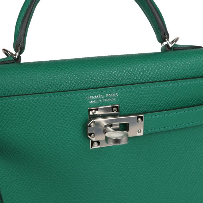 Handmade HKS 20 Vert Vertigo Epsom Palladium Hardware - 图片 7
