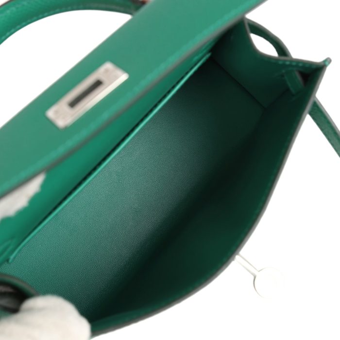 Handmade HKS 20 Vert Vertigo Epsom Palladium Hardware - 图片 8