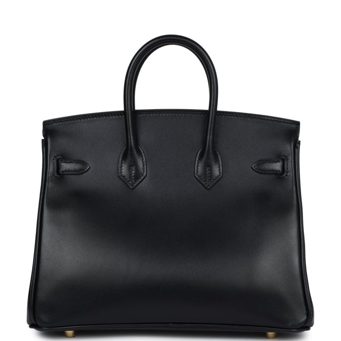 Handmade Bag HB 25 Black Box Gold Hardware - 图片 4