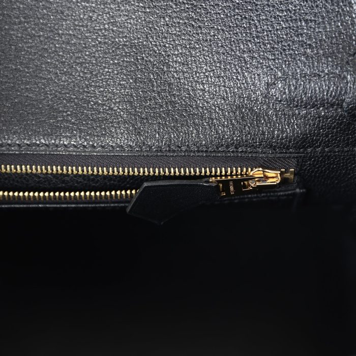 Handmade Bag HB 25 Black Box Gold Hardware - 图片 8
