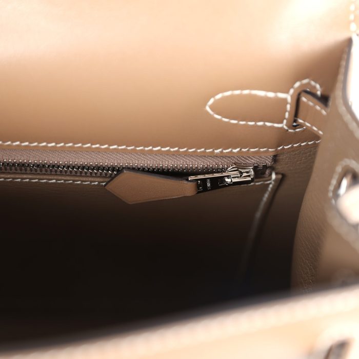 Handmade HKS 25 Etoupe Tadelakt Palladium Hardware - 图片 8