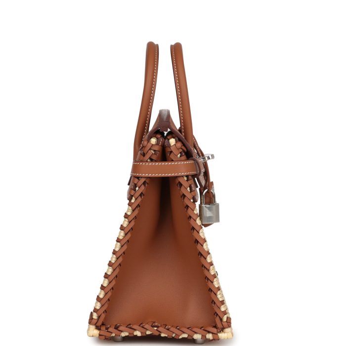 Handmade Bag HPB Sellier 25 Gold Swift Palladium Hardware - 图片 3