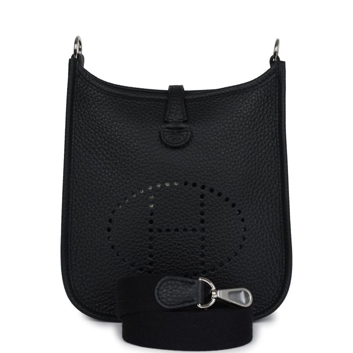 Handmade Bag HE TPM Black Clemence Palladium Hardware