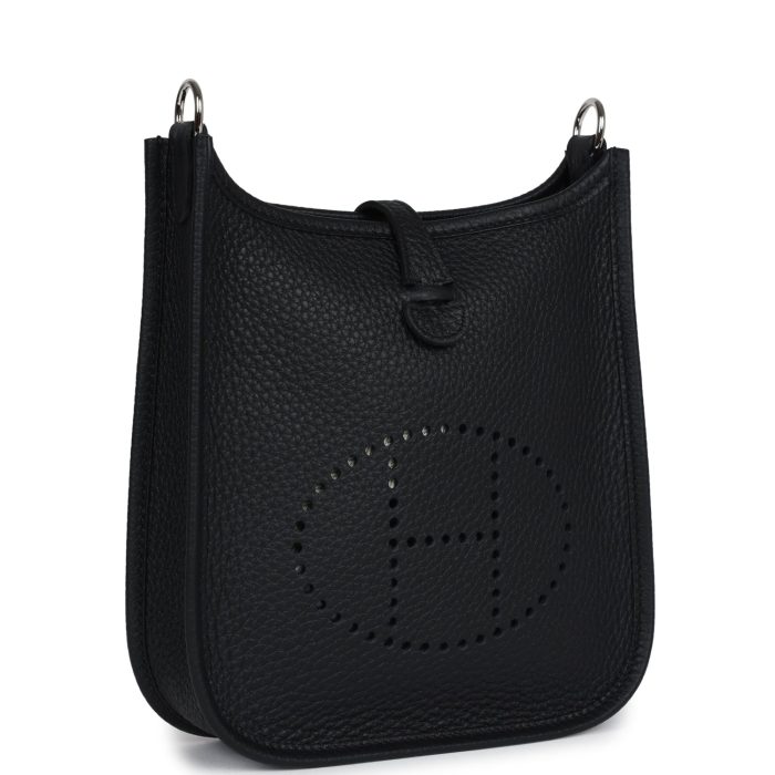 Handmade Bag HE TPM Black Clemence Palladium Hardware - 图片 2
