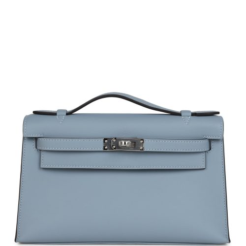 Handmade HKP Bleu Lin Swift Palladium Hardware