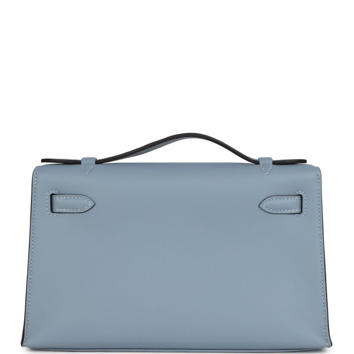 Handmade HKP Bleu Lin Swift Palladium Hardware - 图片 4