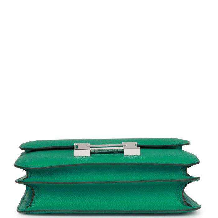 Handmade Bag HC 18 Vert Jade Epsom Palladium Hardware - 图片 5