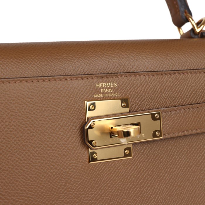 Handmade HKS 28 Alezan Epsom Gold Hardware - 图片 7