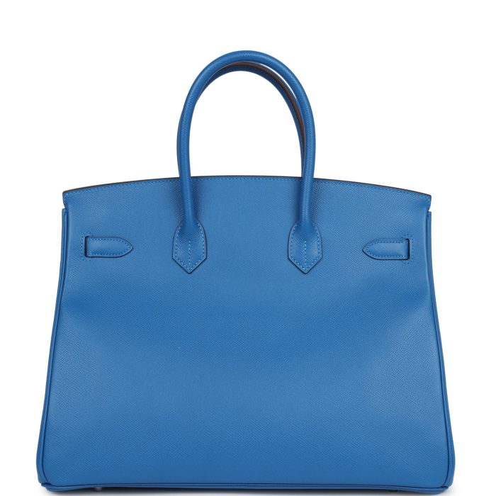 Handmade Bag HB 35 Mykonos Epsom Palladium Hardware - 图片 4