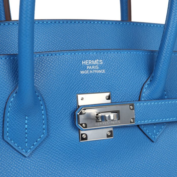 Handmade Bag HB 35 Mykonos Epsom Palladium Hardware - 图片 6