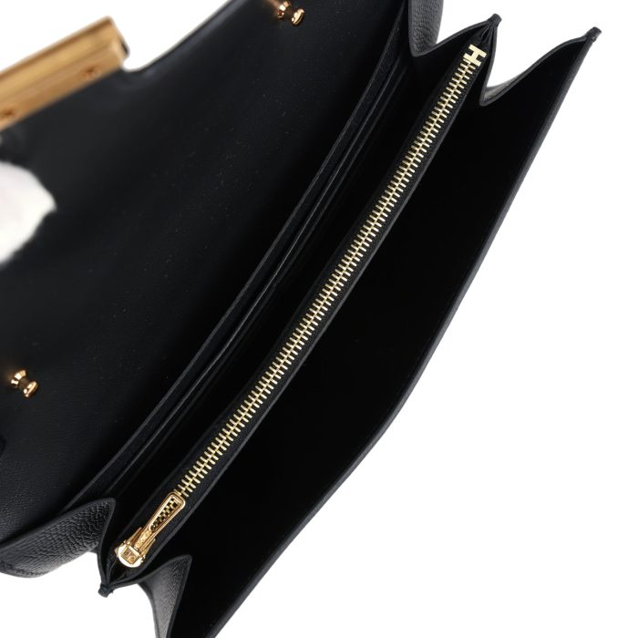 Handmade Bag HC Wallet To Go Black Epsom Gold Hardware - 图片 7