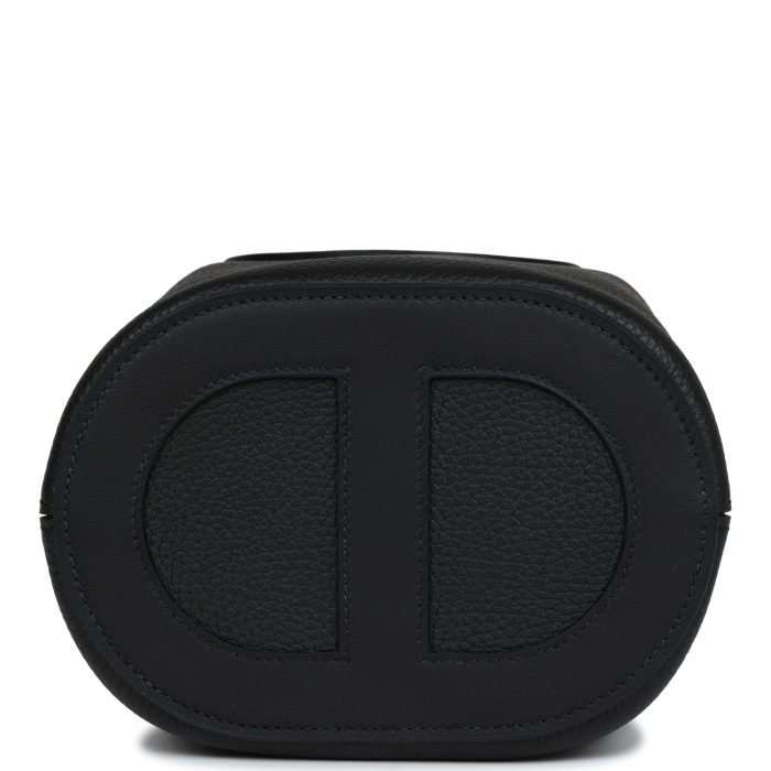 Handmade Bag HITL 18 Black Clemence and Swift Gold Hardware - 图片 4