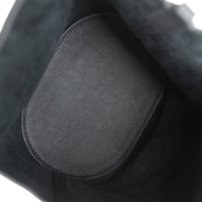 Handmade Bag HITL 18 Black Clemence and Swift Gold Hardware - 图片 7