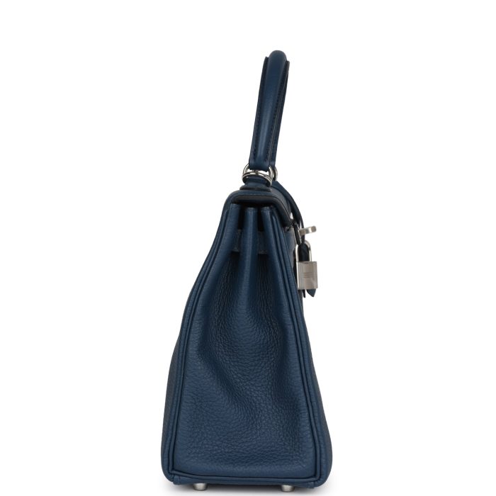 Handmade HKR 25 Bleu De Prusse Togo Palladium Hardware - 图片 3