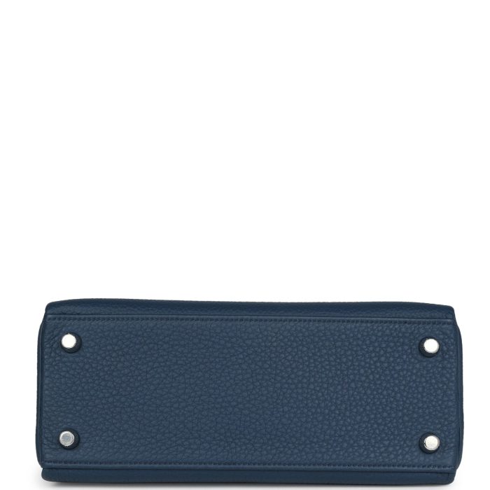 Handmade HKR 25 Bleu De Prusse Togo Palladium Hardware - 图片 5