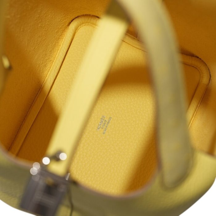 Handmade HPL 18 Lime Clemence and Ostrich Touch Palladium Hardware - 图片 6