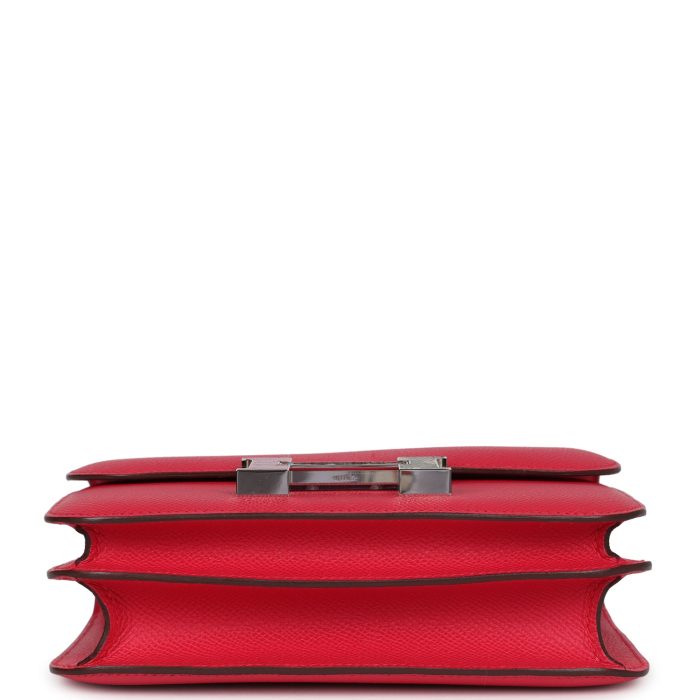 Handmade Bag HC 18 Rose Extreme Epsom Marquette Palladium Hardware - 图片 5
