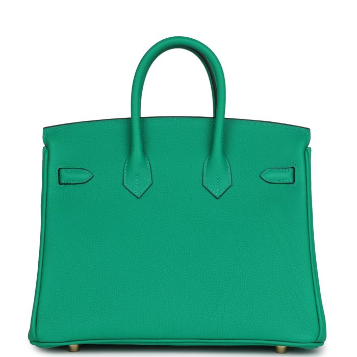 Handmade Bag HB 25 Menthe Togo Gold Hardware - 图片 4