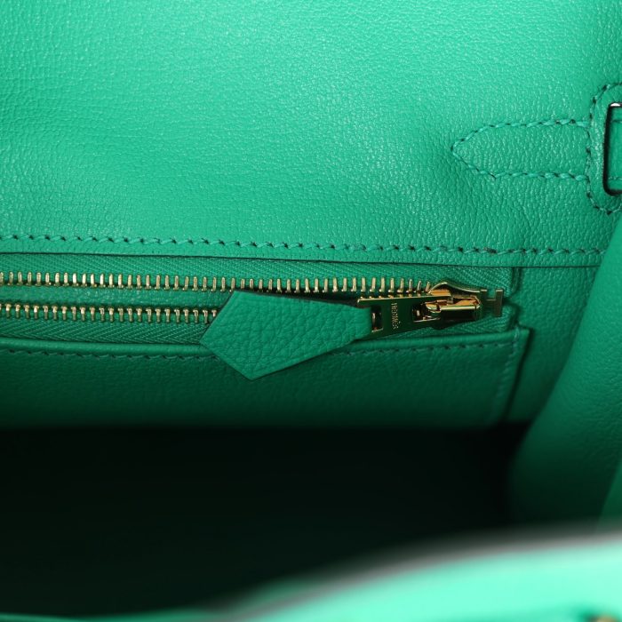 Handmade Bag HB 25 Menthe Togo Gold Hardware - 图片 8