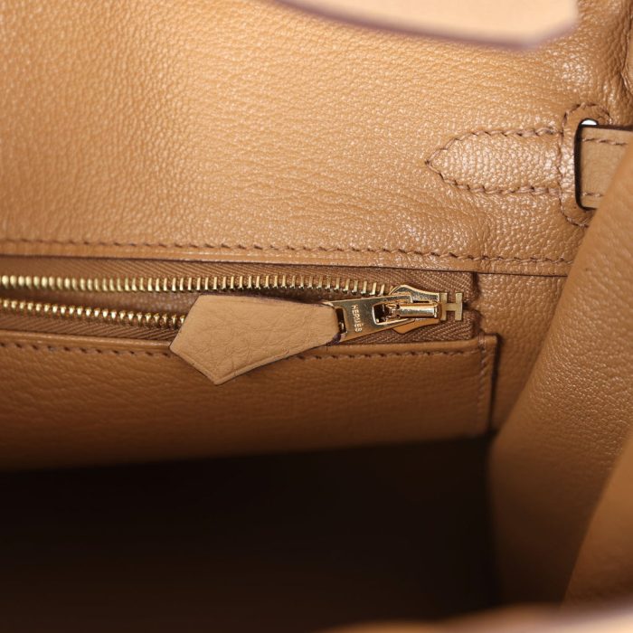 Handmade Bag HB 25 Biscuit Togo Gold Hardware - 图片 8