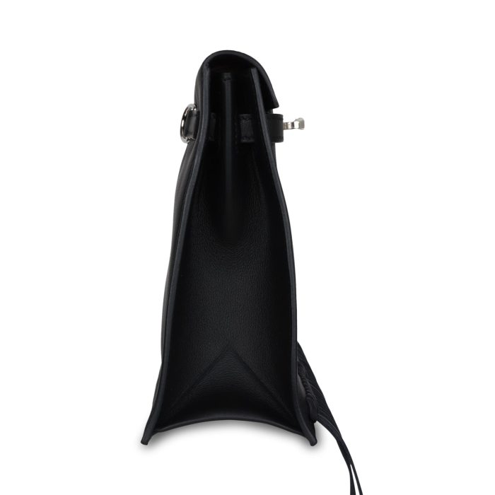 Handmade Bag HKDA Black Swift Palladium Hardware - 图片 4