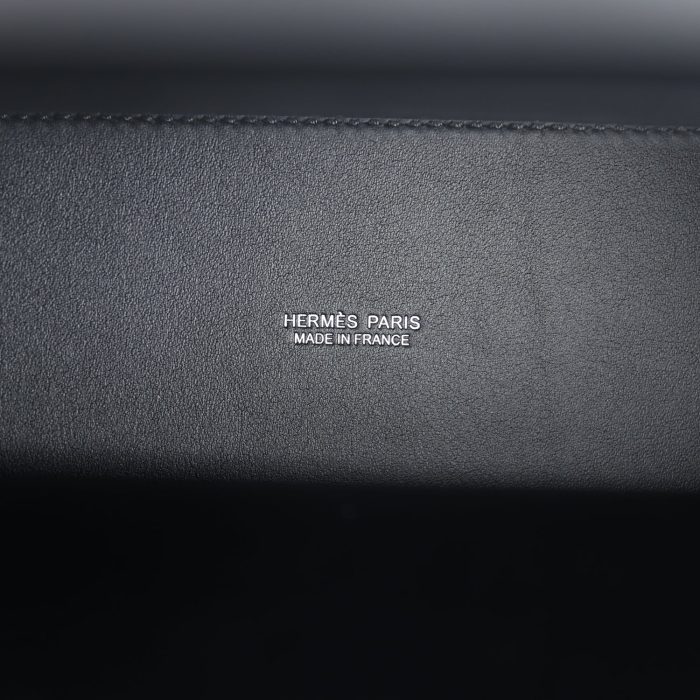 Handmade Bag HKDA Black Swift Palladium Hardware - 图片 9