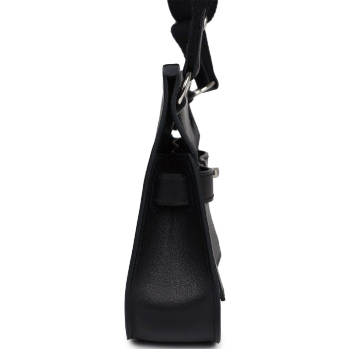 Handmade HJ Mini Black Evercolor Palladium Hardware - 图片 3