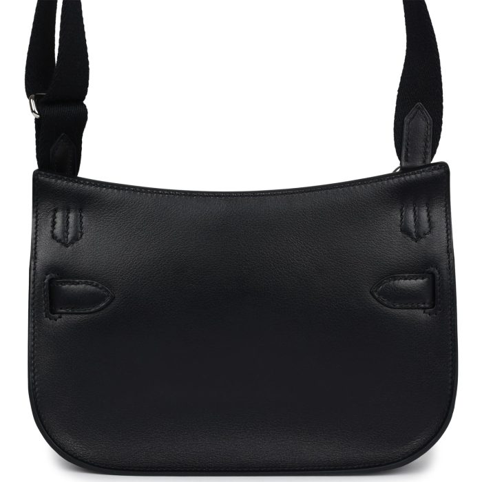 Handmade HJ Mini Black Evercolor Palladium Hardware - 图片 4