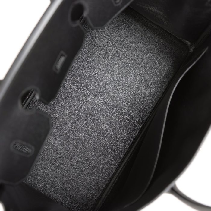 Handmade Bag HB 35 Black Epsom Palladium Hardware - 图片 6