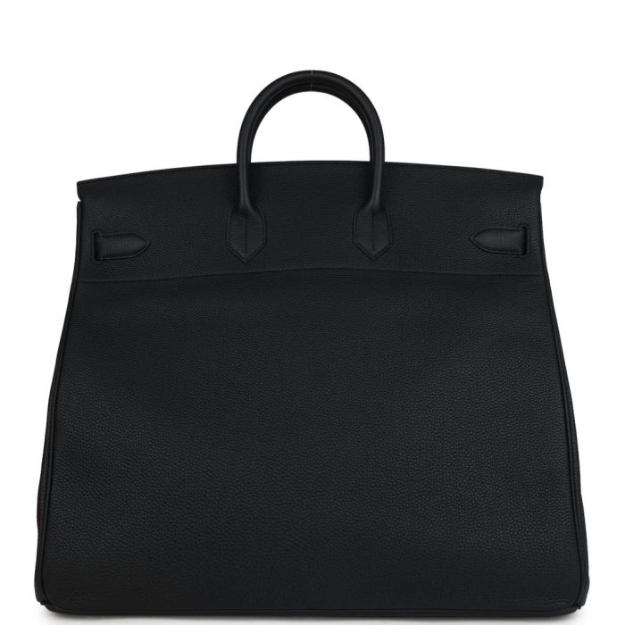 Handmade Bag HMB HAC 50 Black Togo Palladium Hardware - 图片 5