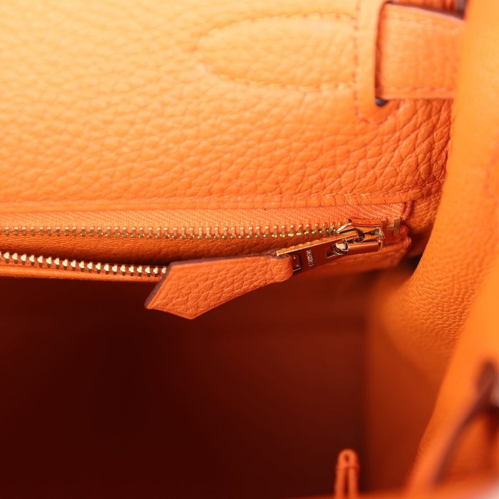 Handmade HKR 28 Orange Togo Gold Hardware - 图片 9