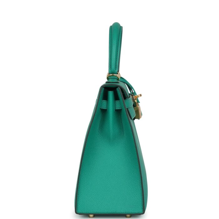 Handmade HKS 25 Vert Jade Epsom Gold Hardware - 图片 3