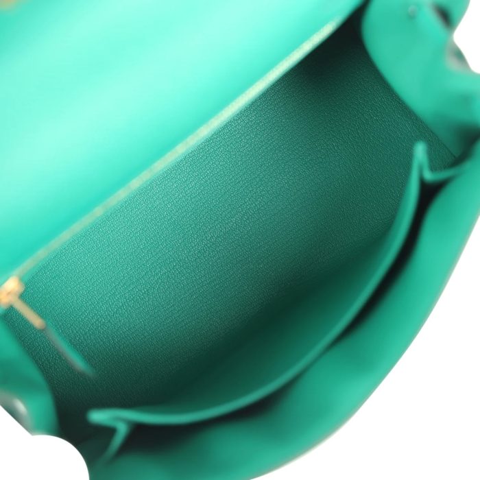 Handmade HKS 25 Vert Jade Epsom Gold Hardware - 图片 7
