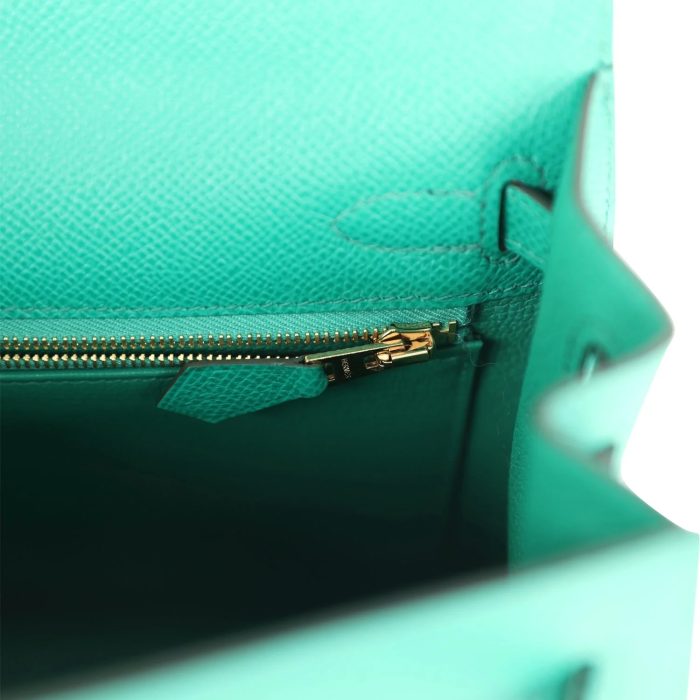 Handmade HKS 25 Vert Jade Epsom Gold Hardware - 图片 8