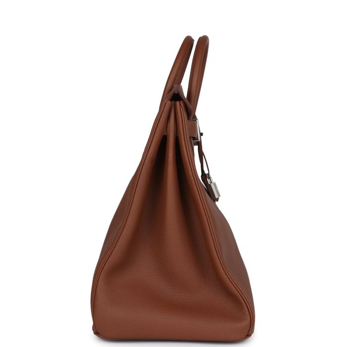 Handmade Bag HCDSB HAC 40 Gold Togo Palladium Hardware - 图片 3
