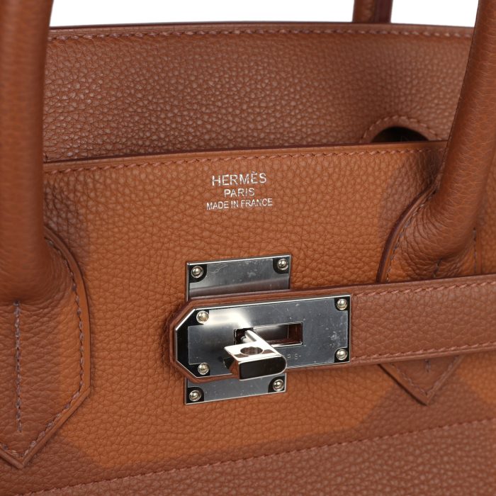 Handmade Bag HCDSB HAC 40 Gold Togo Palladium Hardware - 图片 7
