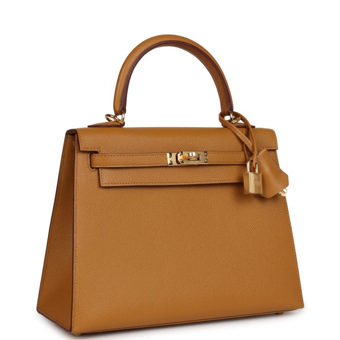 Handmade HKS 25 Sesame Epsom Gold Hardware - 图片 2