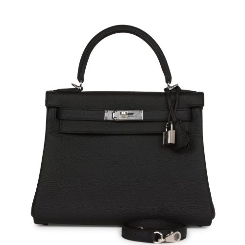 Handmade HKR 28 Black Togo Palladium Hardware