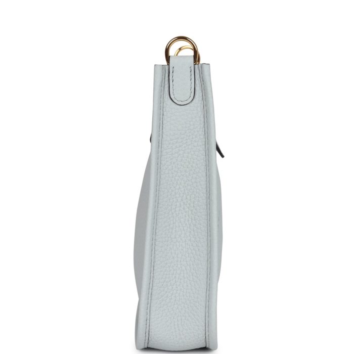 Handmade Bag HE TPM Bleu Pale Clemence Gold Hardware - 图片 4