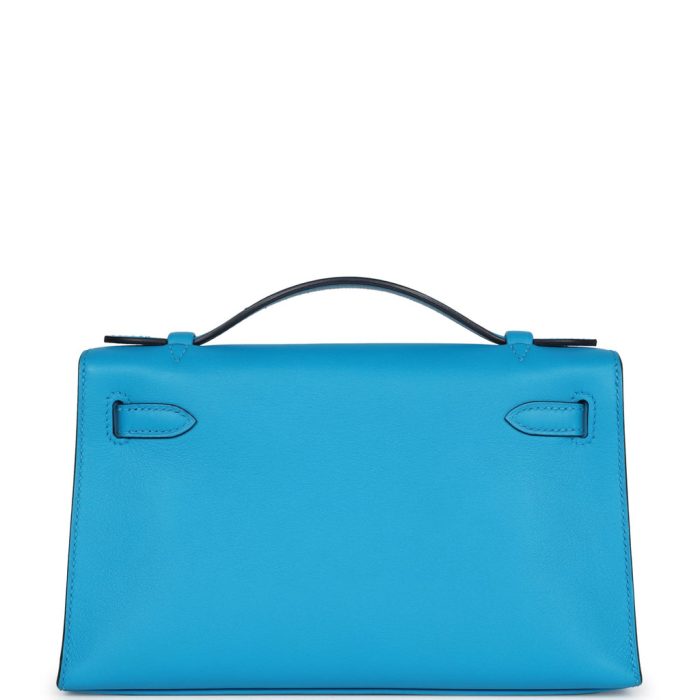 Handmade HKP Bleu Frida Swift Gold Hardware - Image 4