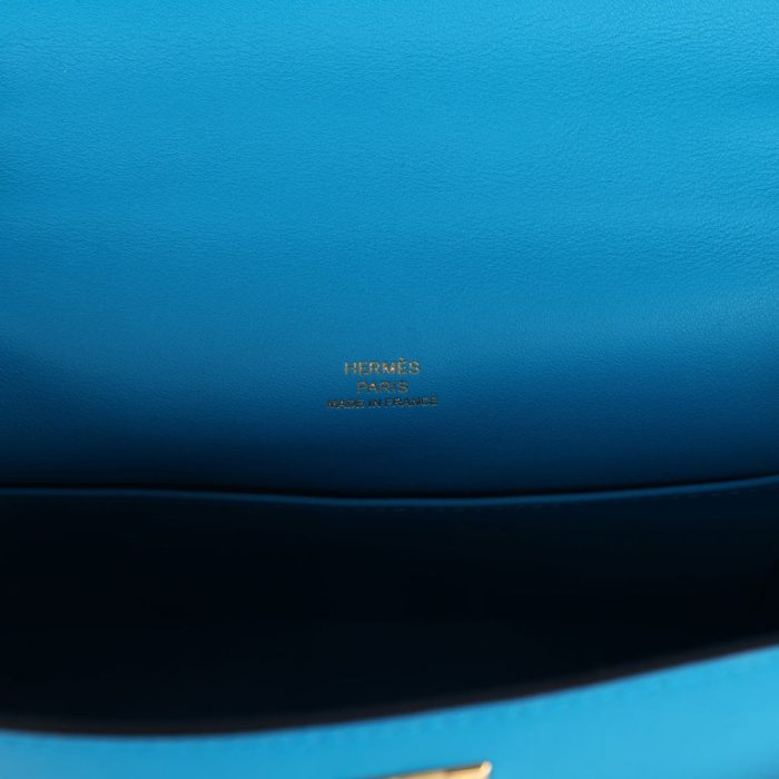 Handmade HKP Bleu Frida Swift Gold Hardware - Image 6