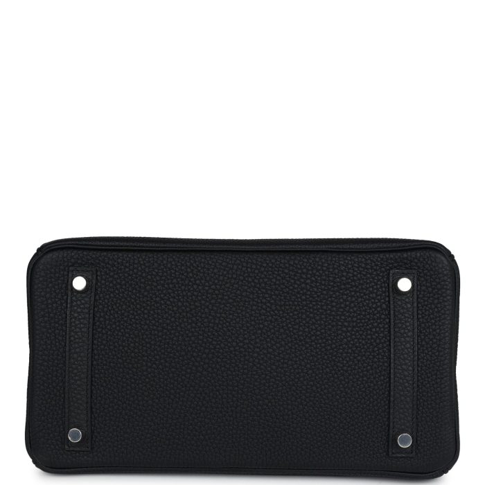 Handmade Bag HB 30 Black Togo Palladium Hardware - 图片 5