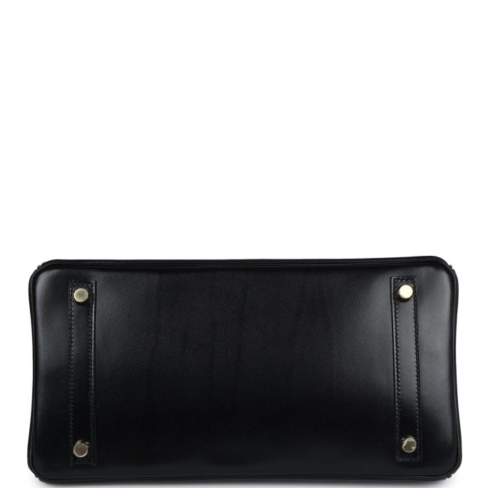 Handmade Bag HB 30 Black Box Gold Hardware - 图片 5