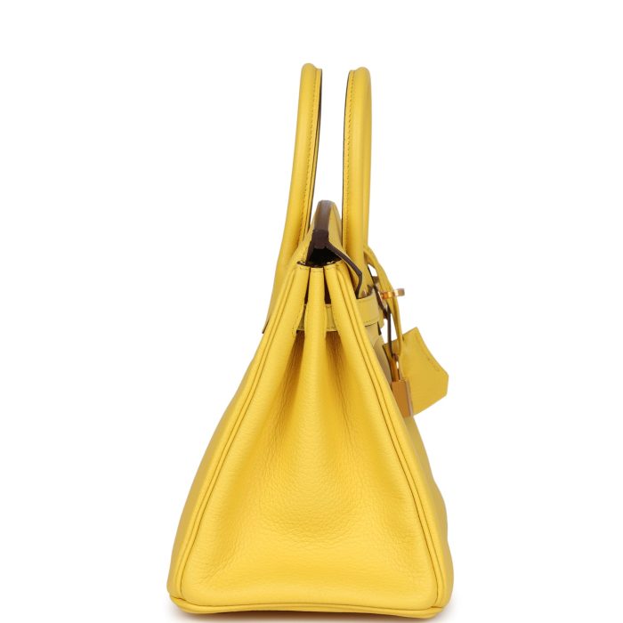 Handmade Bag HB 25 Jaune de Naples Togo Gold Hardware - 图片 3
